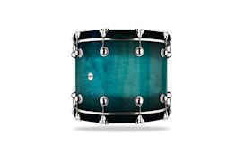 DS DRUM - REBEL CS BIRCH/MAHOGANY DRUMSTEL - AQUA BURST - WBS